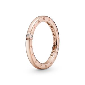 189482C01 Logo & Hearts Ring