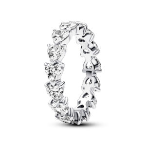 193103C01 Sterling silver  Cubic Zirconia Clear