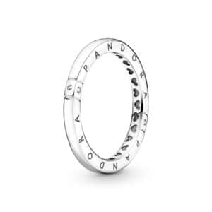 199482C01 Logo & Hearts Ring