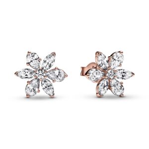 282407C01 Sparkling Herbarium Cluster Stud Earrings