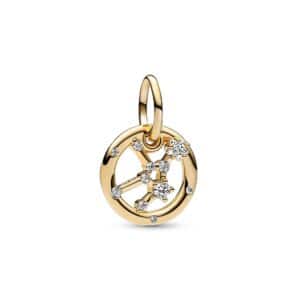 762715C01 Virgo Zodiac Dangle Charm