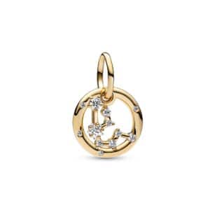 762717C01 Aquarius Zodiac Dangle Charm