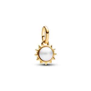 763035C01 Pandora ME Treated Freshwater Cultured Pearl Sun Mini Dangle Charm