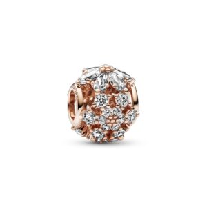 782383C01 Sparkling Herbarium Cluster Round Charm