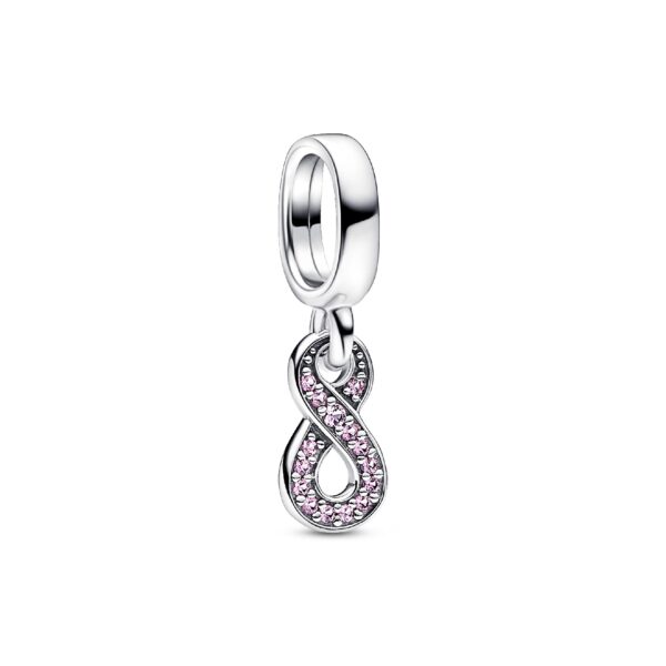 792766C01 Sparkling Infinity Dangle Charm