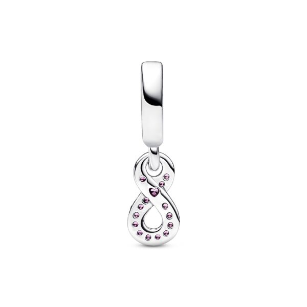 792766C01 Sparkling Infinity Dangle Charm - Afbeelding 4