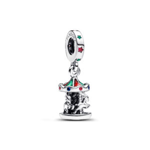 793586C01 Sterling silver Enamel Mixed stone Red
