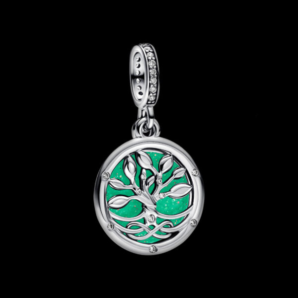 793599C01 Sterling silver Enamel Cubic Zirconia Blue - Afbeelding 4