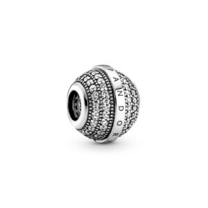 799489C01 Pave & Logo Charm