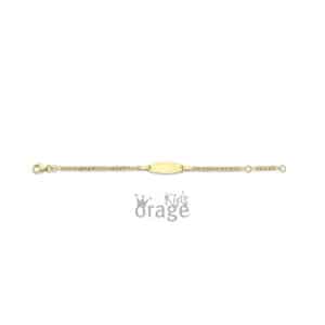 IDENTITEIT 9 KT  Orage Kids  K2657-14 9 Kt geel goud  .    .