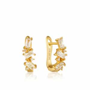 OORBELLEN  ANIA HAIE  GLOW GETTER shiny gold
