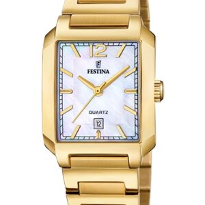 FESTINA F20680-2 met stalen kast en band staal
