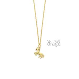 COLLIER  Orage Kids  K2795-36 brass - verguld geel  geen stenen    .