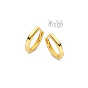 OORBELLEN  Orage Kids  K2602 brass - verguld geel  geen stenen    .