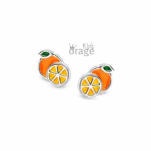 OORBELLEN    Orage Kids  K2594 zilver 925 rhod  .    .