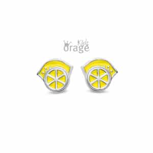 OORBELLEN    Orage Kids  K2593 zilver 925 rhod - verguld geel  .    .