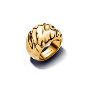 163884C00 Rippled Statement Ring