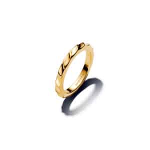 163885C00 Rippled Band Ring