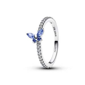194269C01 Sparkling Butterfly Ring