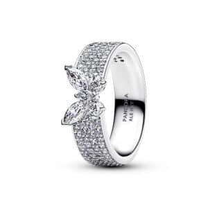 194270C01 Sparkling Butterfly Bold Ring