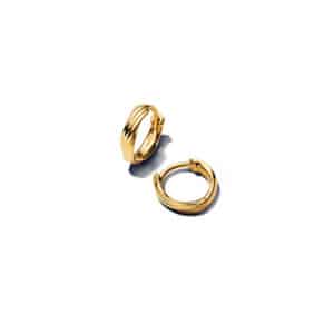 263871C00 Twisted Huggie Earring