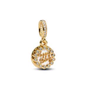 763787C01 Happy Birthday Cake Dangle Charm