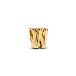 763969C00 Letter W Alphabet Charm