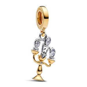 763985C01 Disney Beauty and The Beast Lumiere Dangle Charm