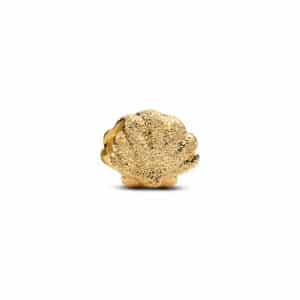 764057C00 Textured Shell Mini Charm