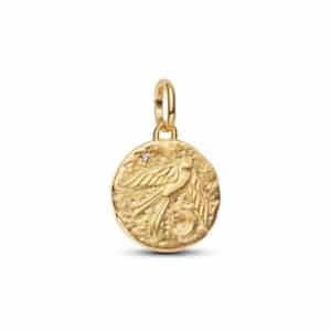 764082C01 Pandora ME Swallow Medallion Charm