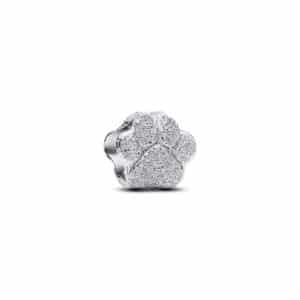 794043C00 Textured Paw Mini Charm
