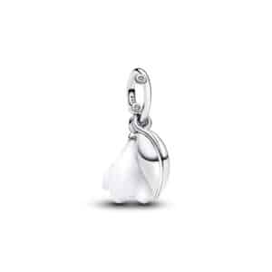 794239C01 Snowdrop Flower Dangle Charm