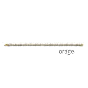 ARMBAND  Orage  BA052-18 brass - verguld geel  zirconium    kleurloos