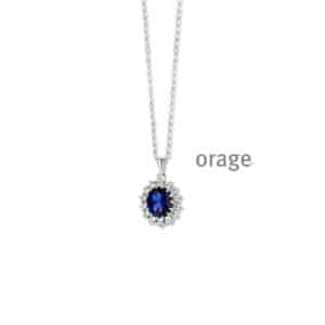 COLLIER  Orage  BA306-42 zilver 925 rhod