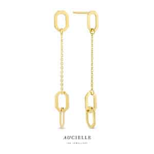 Oorringen  Aucielle  goud 18 kt,  geel goud,  geen stenen