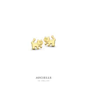 Oorringen  Aucielle  goud 18 kt,  geel goud,  geen stenen