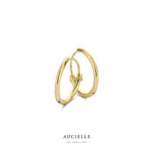 Oorringen  Aucielle  goud 18 kt,  geel goud,  geen stenen