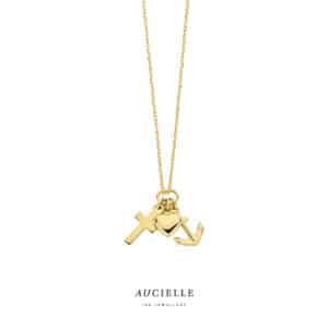 Hanger  Aucielle  goud 18 kt,  geel goud,  geen stenen