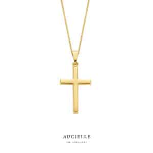 Hanger  Aucielle  goud 18 kt,  geel goud,  geen stenen  20 x 13 mm