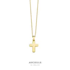 Hanger  Aucielle  goud 18 kt,  geel goud,  geen stenen  12 x  9 mm