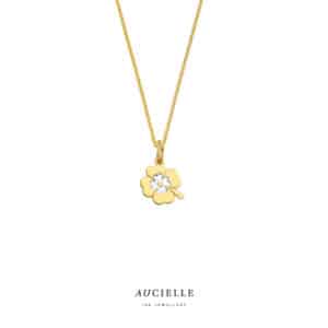 Hanger  Aucielle  goud 18 kt,  geel en wit goud,  geen stenen