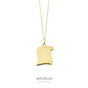 Hanger  Aucielle  goud 18 kt,  geel goud,  geen stenen