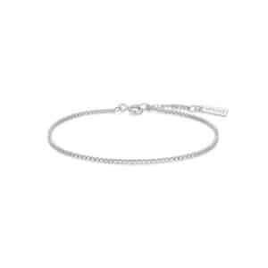ARMBAND  ANIA HAIE  LADY COZY silver 16,5-18,5 cm