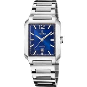 FESTINA F20679-3 met stalen kast en band staal