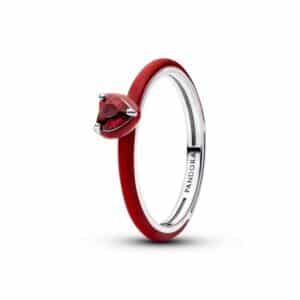 193088C05 Pandora ME Red Chakra Heart Ring