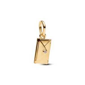 764421C01 Engravable & Openable Envelope Dangle Charm