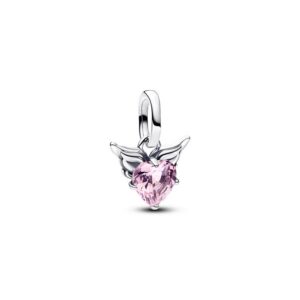 793626C02 Pandora ME Winged Heart Mini Dangle Charm