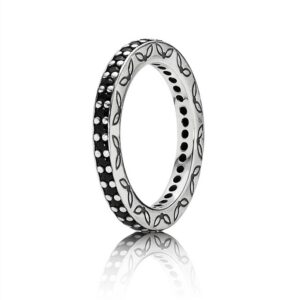 190618NCK Black Eternity Ring