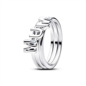 194458C01 MUM Letters Splittable Ring