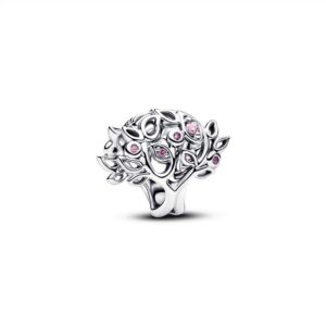 794486C01 Family Tree Openwork Charm